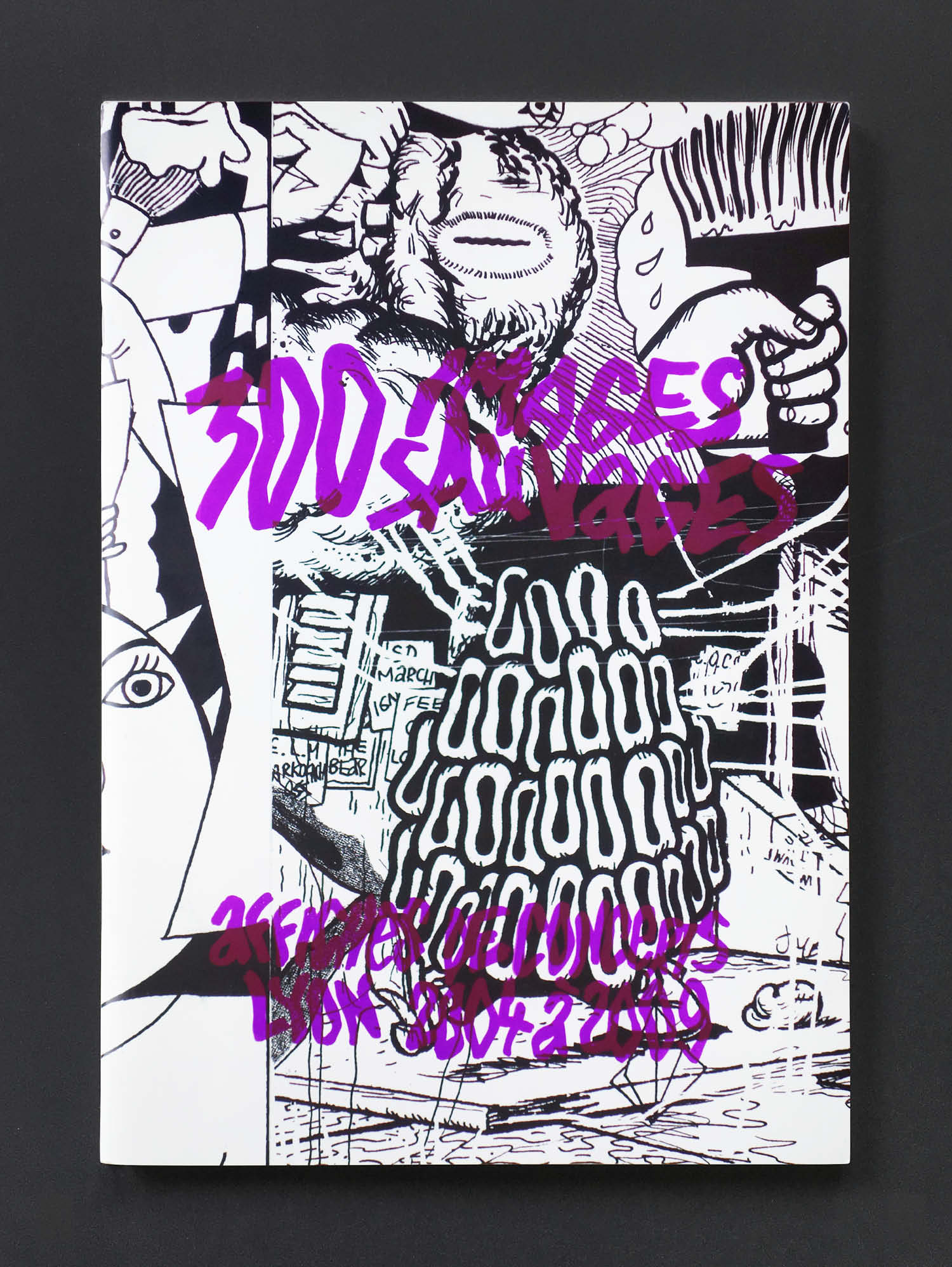 300 Images Sauvages gig posters